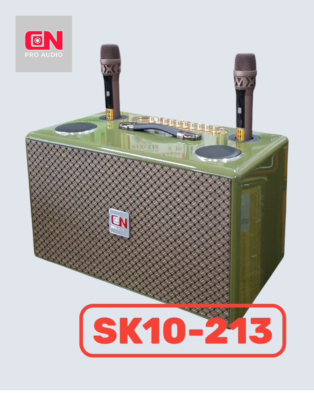 SK10-213 MẶT TRƯỚC XÉO(XANH RÊU)